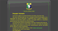 Desktop Screenshot of defesa.org.br